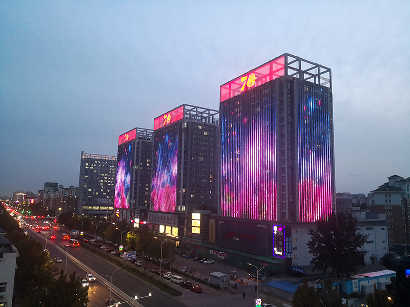 LED網(wǎng)格屏多少錢一個平方，安裝要注意哪些方面