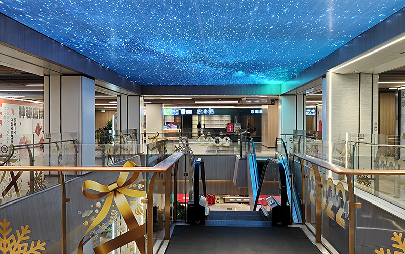 LED天幕透明屏應用場景有哪些，安裝注意事項