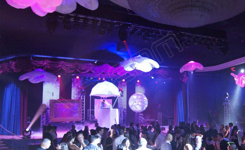 美國(guó)迪士尼晚會(huì)活動(dòng) LED共形屏iDot-P55項(xiàng)目