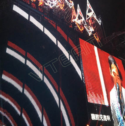 五月天演唱會(huì) LED共形屏EcoDOT-P80項(xiàng)目