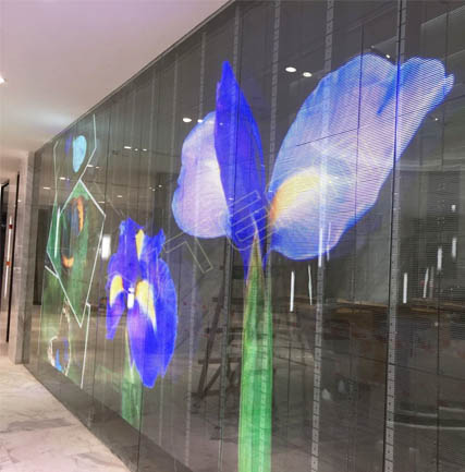 南昌高新技術產業(yè)園 LED透明屏vClear項目