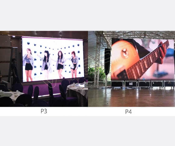 室內(nèi)全彩LED顯示屏P3和P4的區(qū)別？哪個(gè)更好？