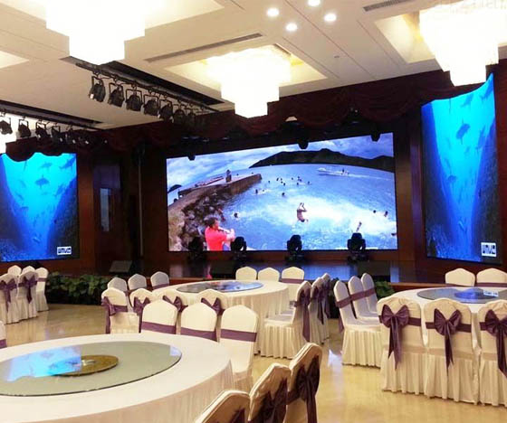 婚慶LED顯示屏作用及布置，婚慶LED大屏幕多少錢?