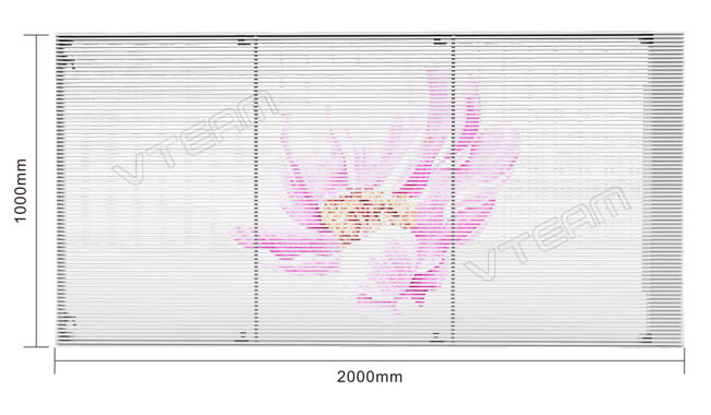 雙面透明LED顯示屏優(yōu)勢及構(gòu)造，價格多少錢？