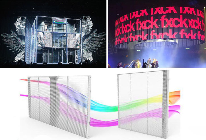 LED透明屏多少錢一個(gè)平方？?jī)r(jià)格組成有哪些