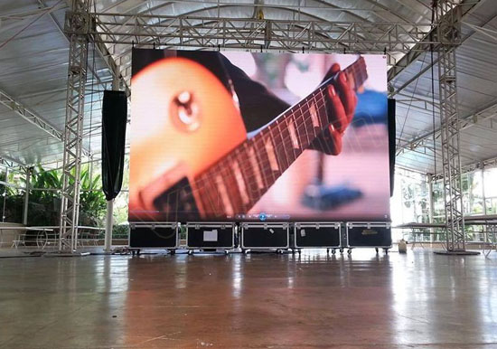 全彩租賃LED顯示屏亮度不一致是什么原因