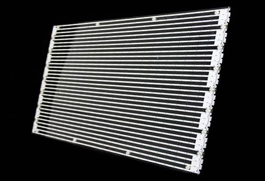 LED透明貼膜屏效果展示