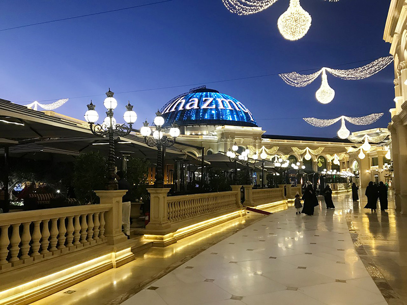 卡塔爾多哈穹頂天幕屏項(xiàng)目