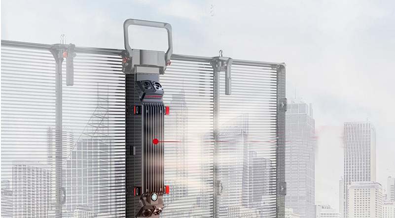 如何勘測透明LED顯示屏是否安裝標(biāo)準(zhǔn)呢？