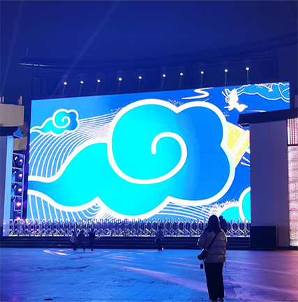 蘇州姑蘇八點半LED網格屏項目