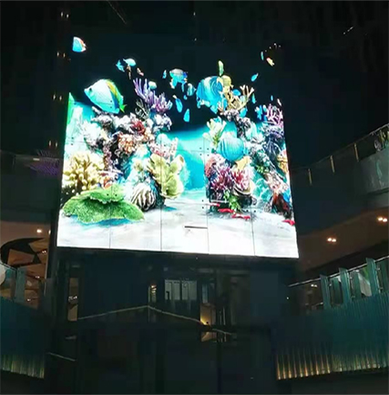 杭州愛尚里LED透明屏項目